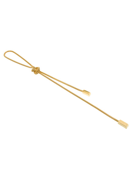 Delikatny naszyjnik ze stali szlachetnej w kolorze srebrnym lub złotym