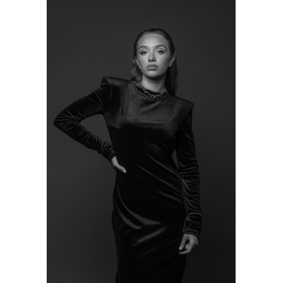 Stylowa bransoleta ze stali szlachetnej w kolorze srebrnym 2