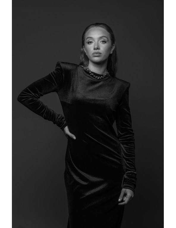 Stylowa bransoleta ze stali szlachetnej w kolorze srebrnym