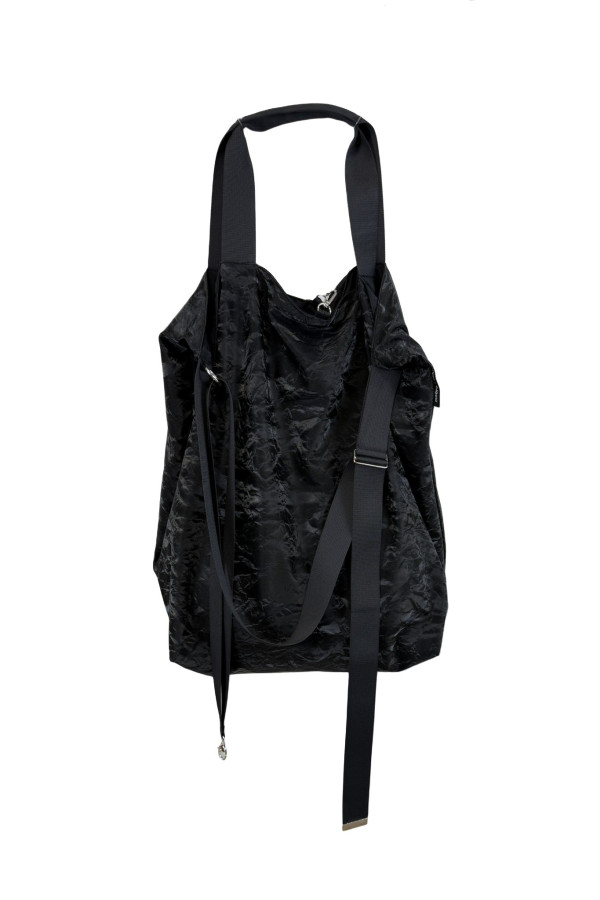 TWIN Black Mountain | torba shopper, aksamitna czerń | moora.pl
