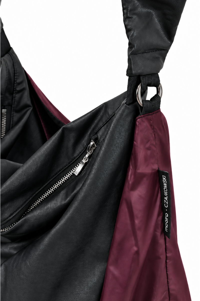 Torba SMART DEEP CHERRY  ultra lekki worek z ortalionu | moora.pl