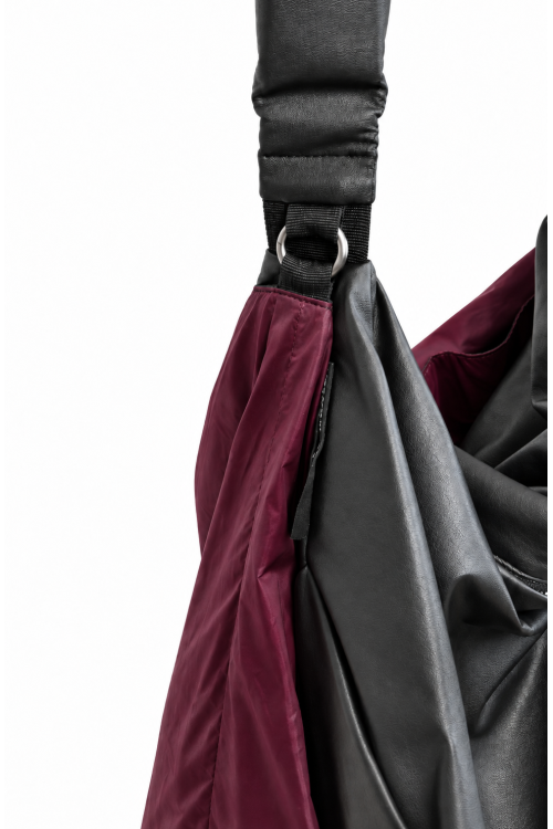 Torba SMART DEEP CHERRY  ultra lekki worek z ortalionu | moora.pl