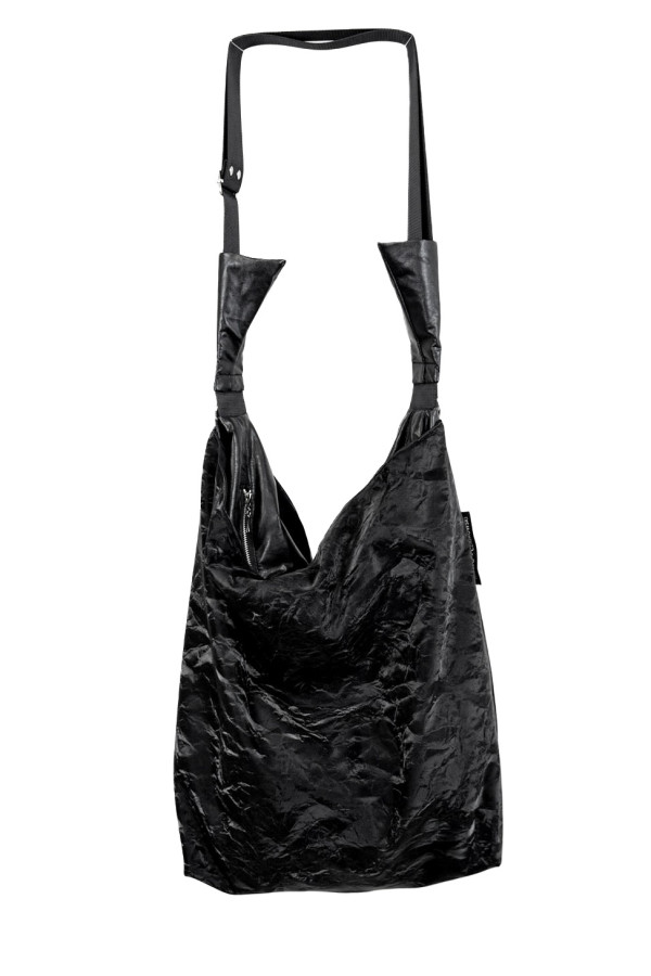 Torba SMART BLACK MOUNTAIN czarny worek z górskim wzorem | moora.pl