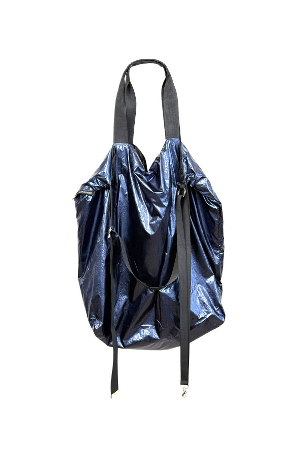 TWIN Metalic Blue | ultra lekka torba shopper | moora.pl