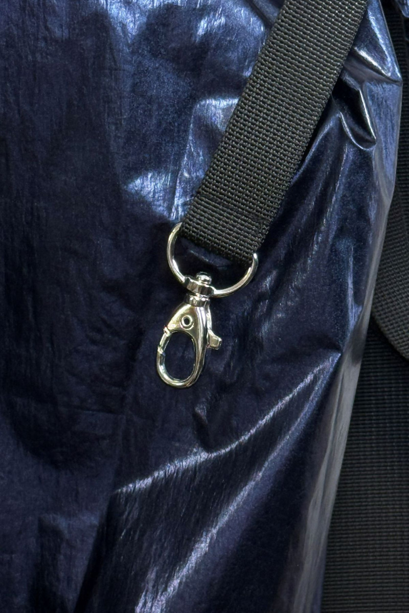 TWIN Metalic Blue | ultra lekka torba shopper | moora.pl