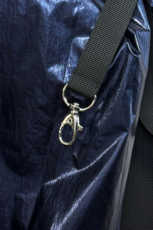 TWIN Metalic Blue | ultra lekka torba shopper | moora.pl