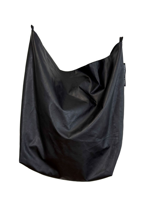 Torba SMART BLACK MAT | worek i nerka z matowej eko skóry | moora.pl
