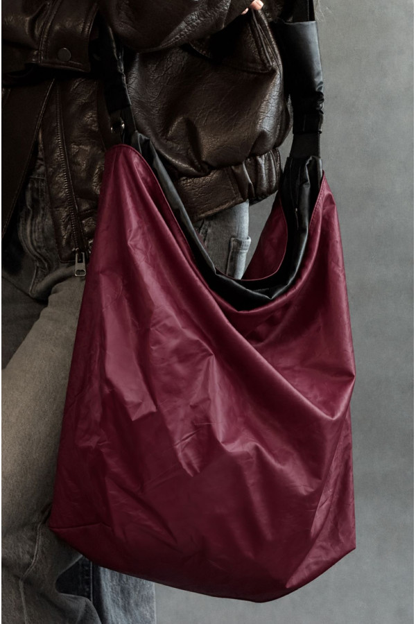 Torba SMART DEEP CHERRY  ultra lekki worek z ortalionu | moora.pl 2