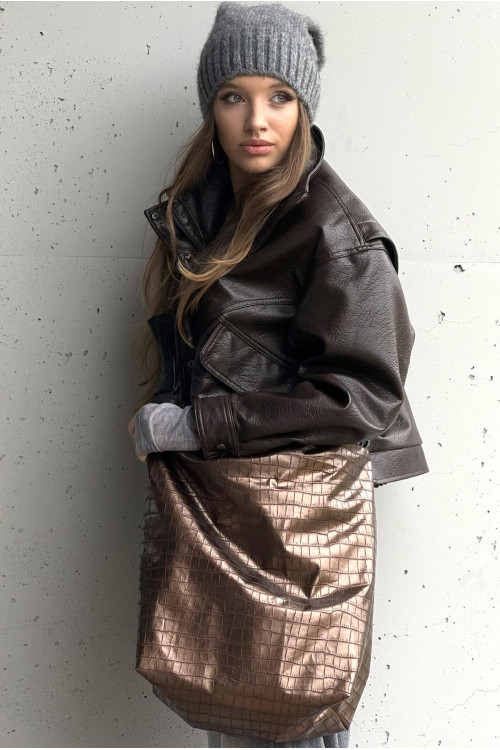Torba SMART CAMEL metaliczny worek z tłoczeniem | moora.pl