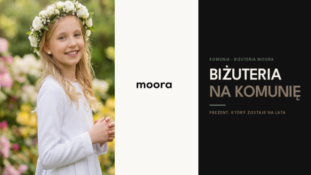 Prezent na komunię dla dziewczynki - biżuteria z perłami i nie tylko| moora