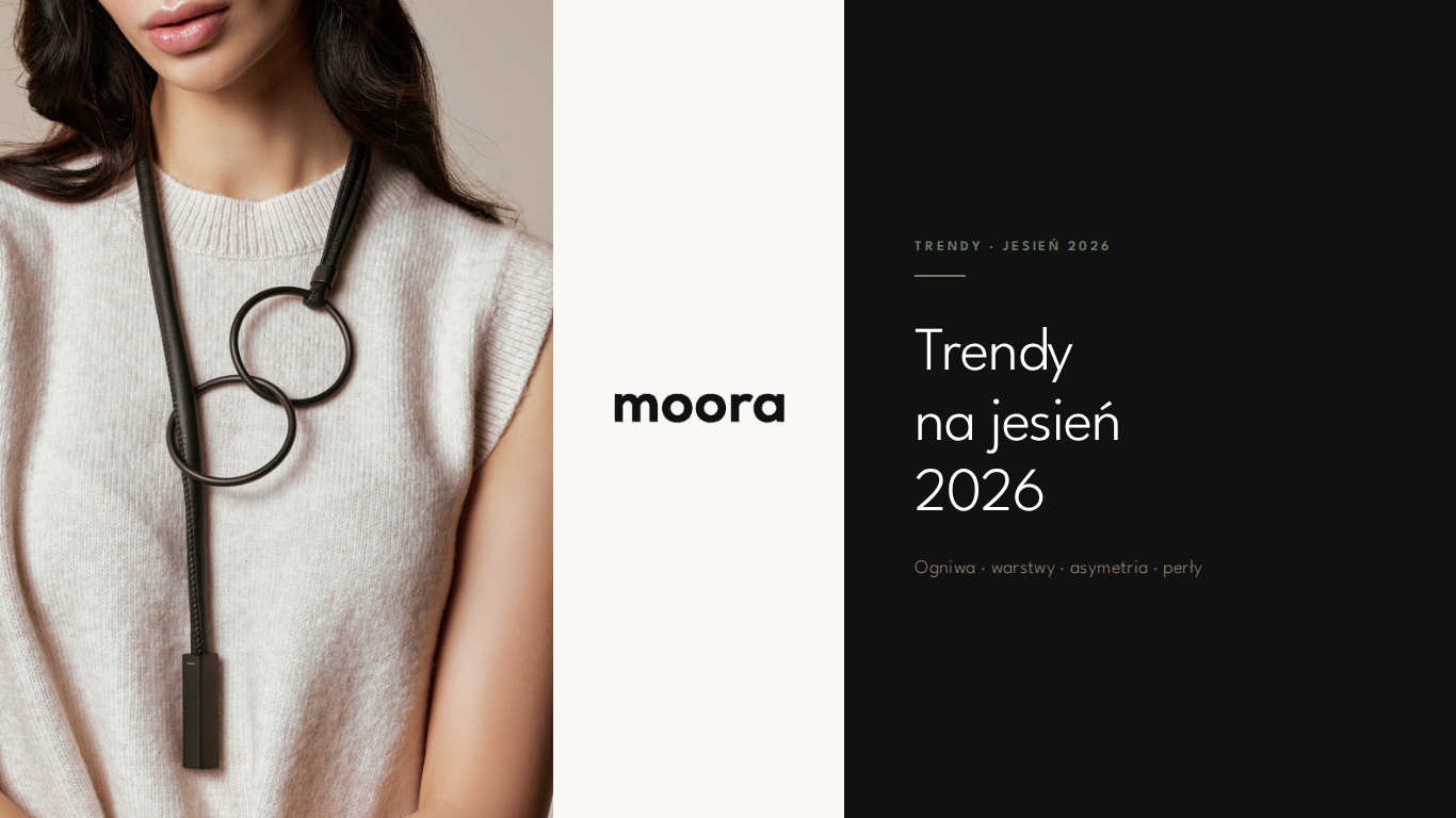 Trendy w biżuterii na jesień 2026